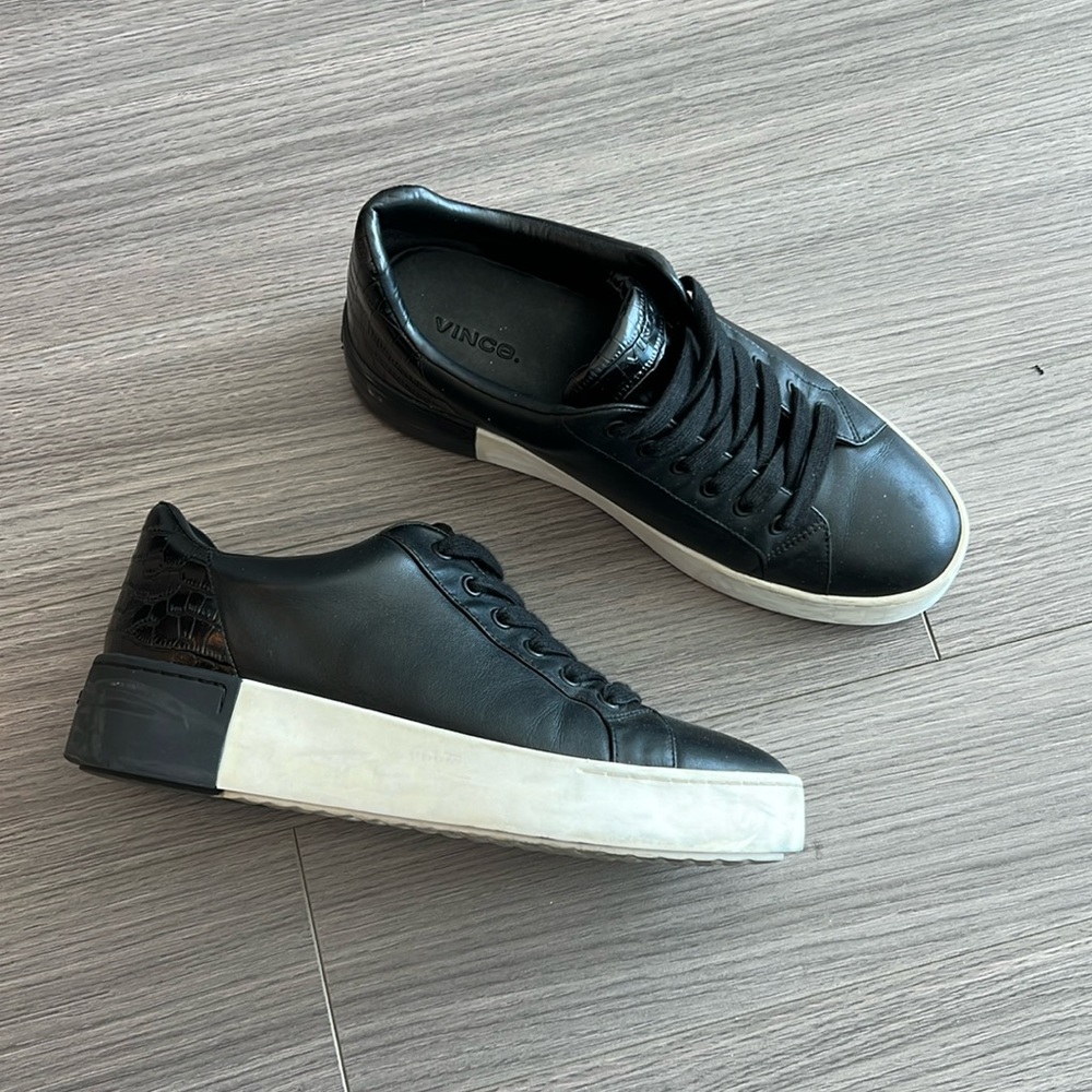 vince platform sneakers